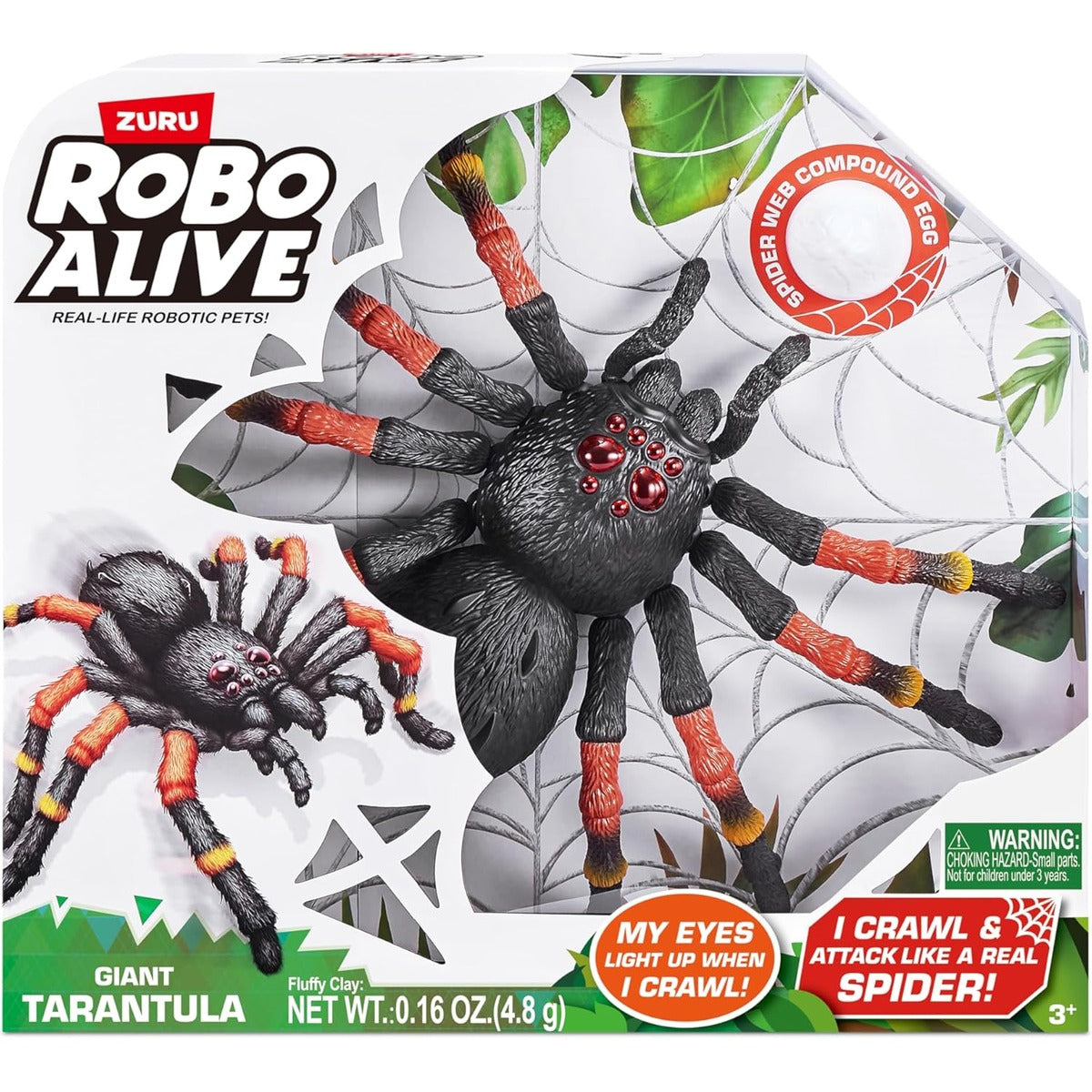 Robo Alive Giant Tarantula by ZURU Battery-Powered Robotic Interactive