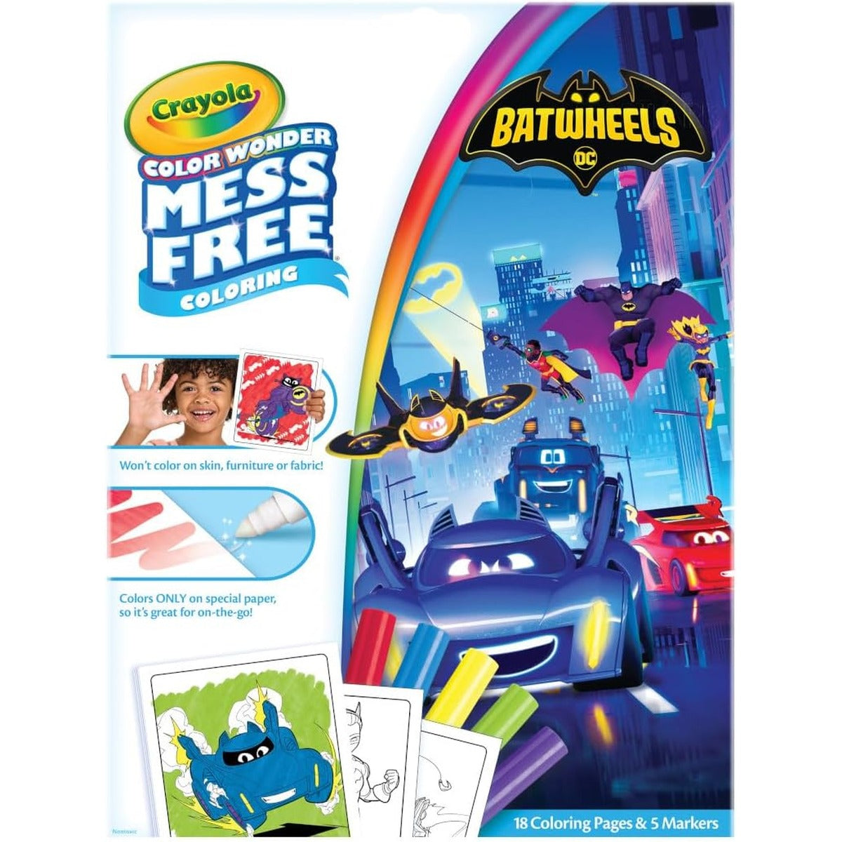 Crayola Batwheels Color Wonder Activity Set