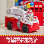 Paw Patrol - Fire Rescue Fire Station - Marcus Car Figure - Sound