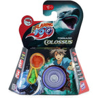 Tornado Colossus Professional Yo-Yo Toy with String for Kids, Durable Design with Auto Return Mechanism for Kids and Beginners, Smooth Spin Handheld Skill Toy- Ages 3+, Metallic Royal Blue