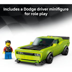 Lego 77237 Speed Champion Dodge Challenger SRT Hellcat Sports Car Toy
