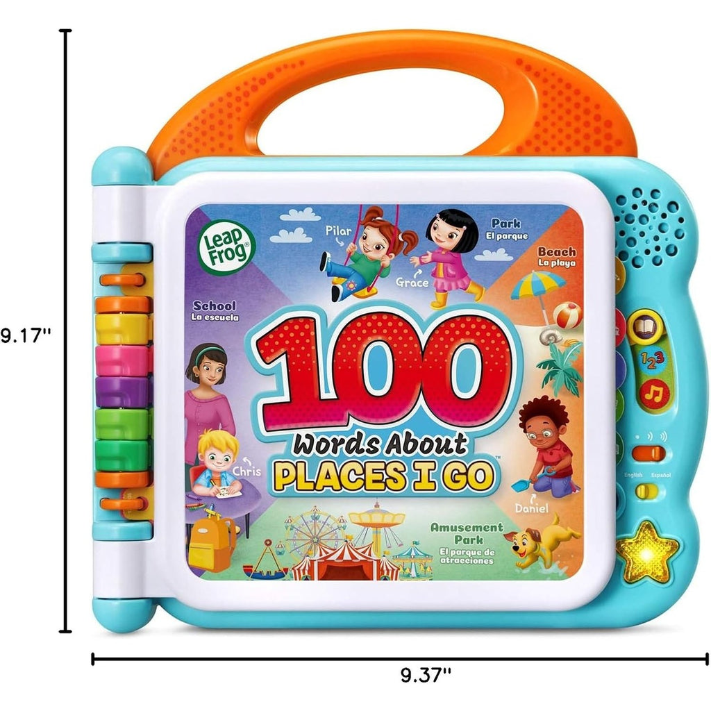 LeapFrog 100 Words About Places I Go Book Places I Go Standard Packaging