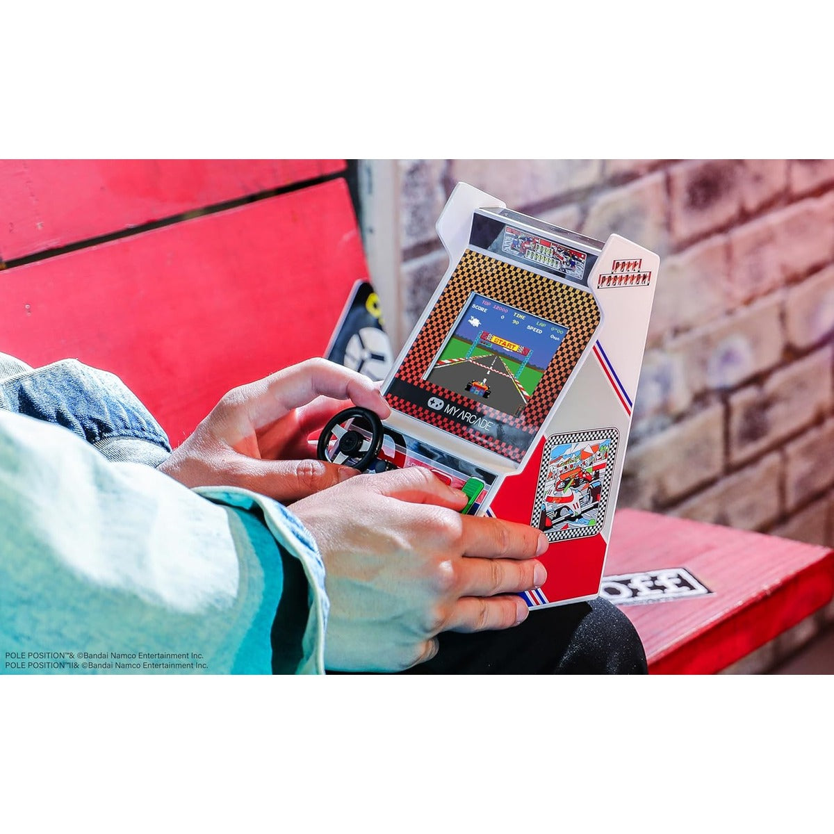 My Arcade Pole Position Racing Player: Retro Mini Arcade Game Console