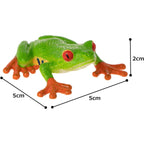 MOJO Red Eyed Tree Frog Realistic International Wildlife Hand Painted
