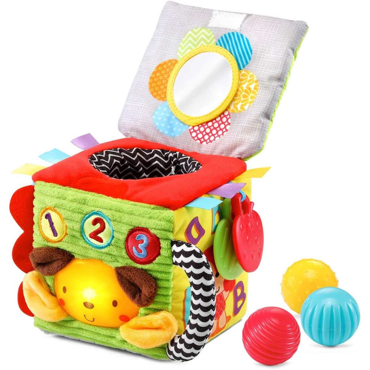 VTech Soft and Smart Sensory Cube, Multicolor