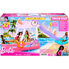 Barbie Dream Boat Playset with 20+ Ocean-Themed Accessories Sized to Fashion Dolls Including Pool, Slide & Dolphin Modern