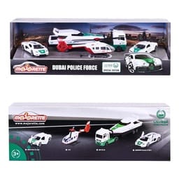 Majorette Dubai Police Force Pack, 5 Pcs, Assorted, 212053188047