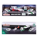 Majorette Dubai Police Force Pack, 5 Pcs, Assorted, 212053188047
