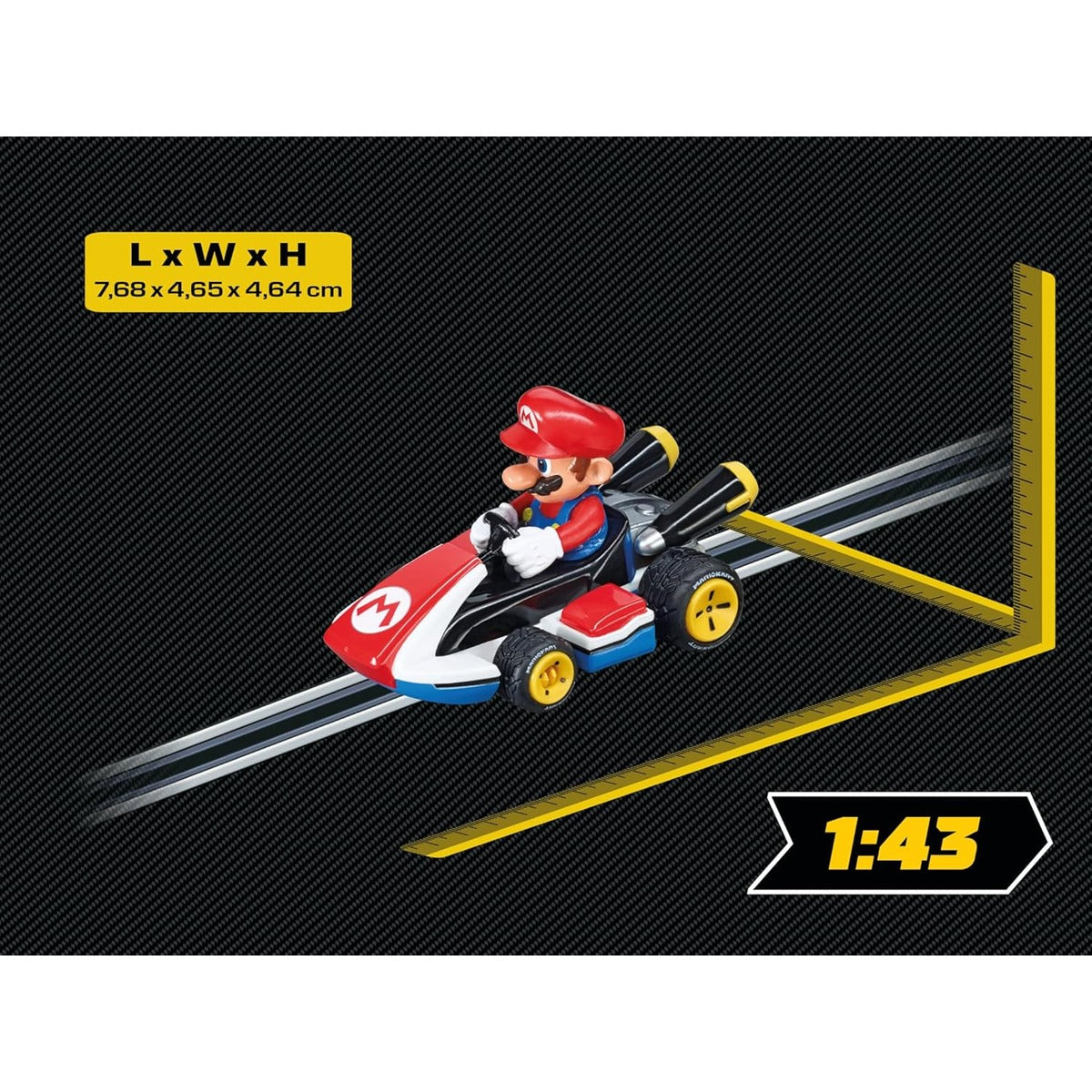 Carrera Carrerag GO Mario Slot Car Vehicle Racing
