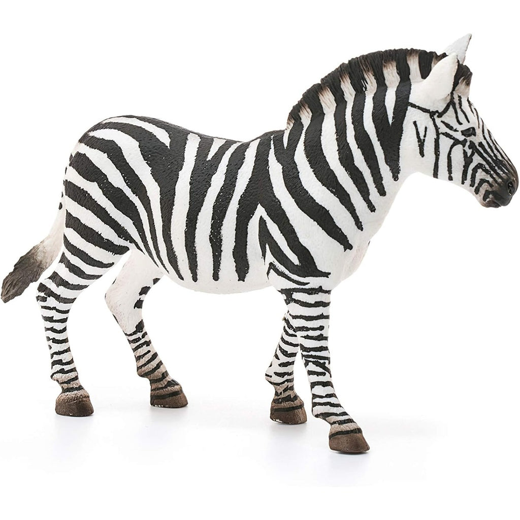 Schleich Wild Life Realistic Female Zebra Figurine