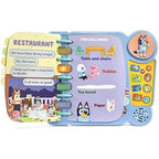 VTech Bluey's Book of Games, Official Bluey Book, Interactive Childrens Book, Educational Activity Toy with 4 Learning Modes, Gift for Kids Ages 3, 4, 5, 6 Years, English Version