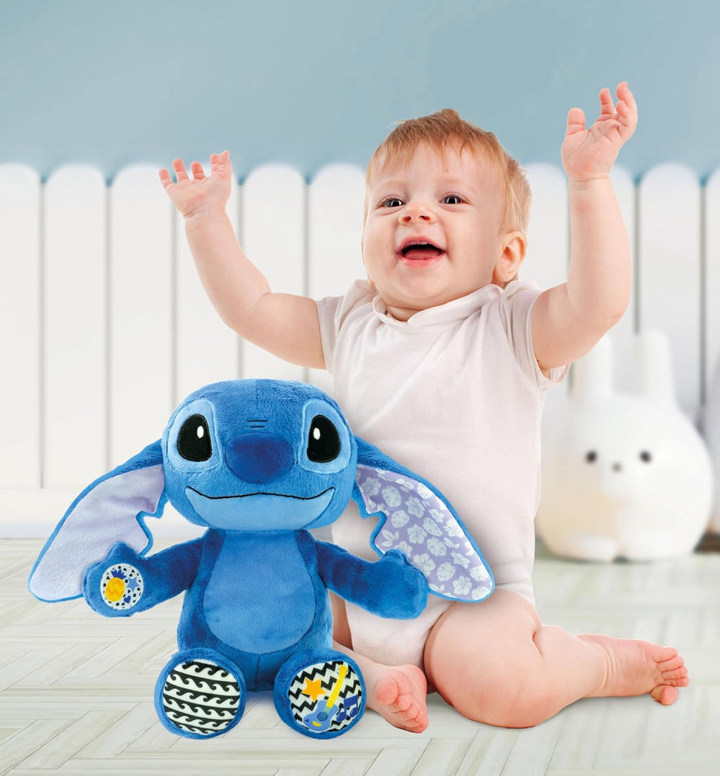 Clementoni Disney Stitch Grow with Me Plush Interactive Talking Stitch