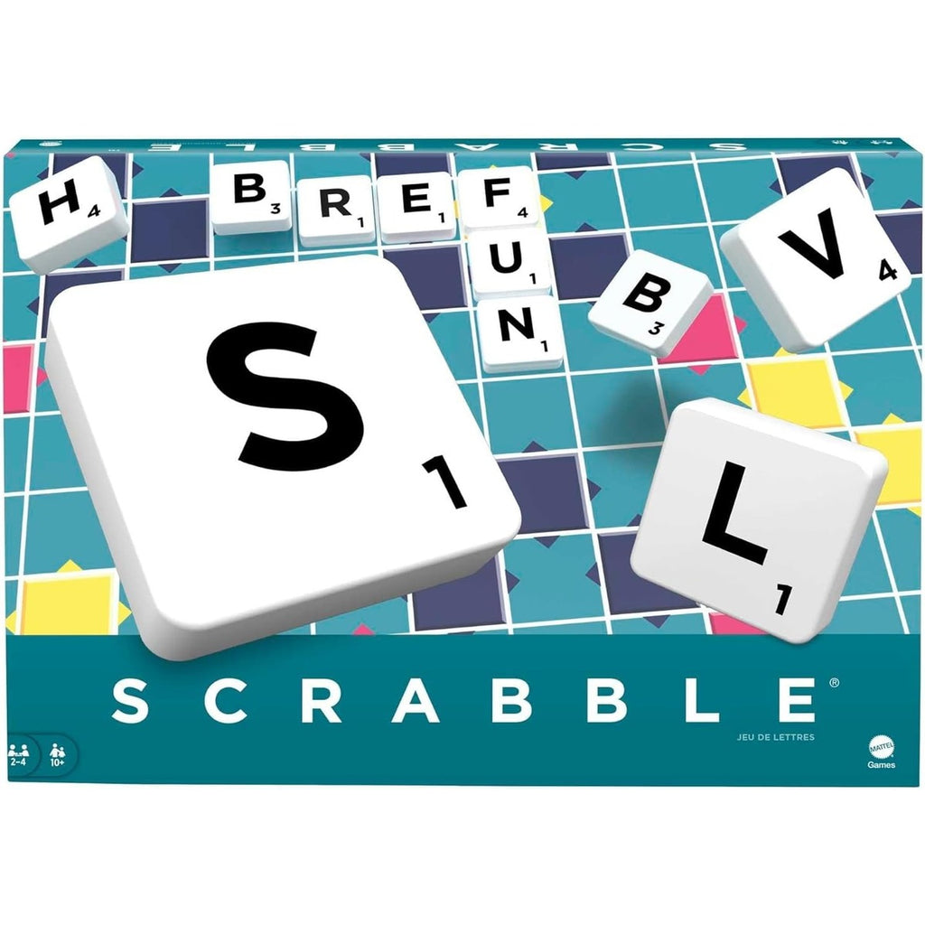 Mattel Games Scrabble Original - Crosswords Board game ITALIAN VERSION, Y9595