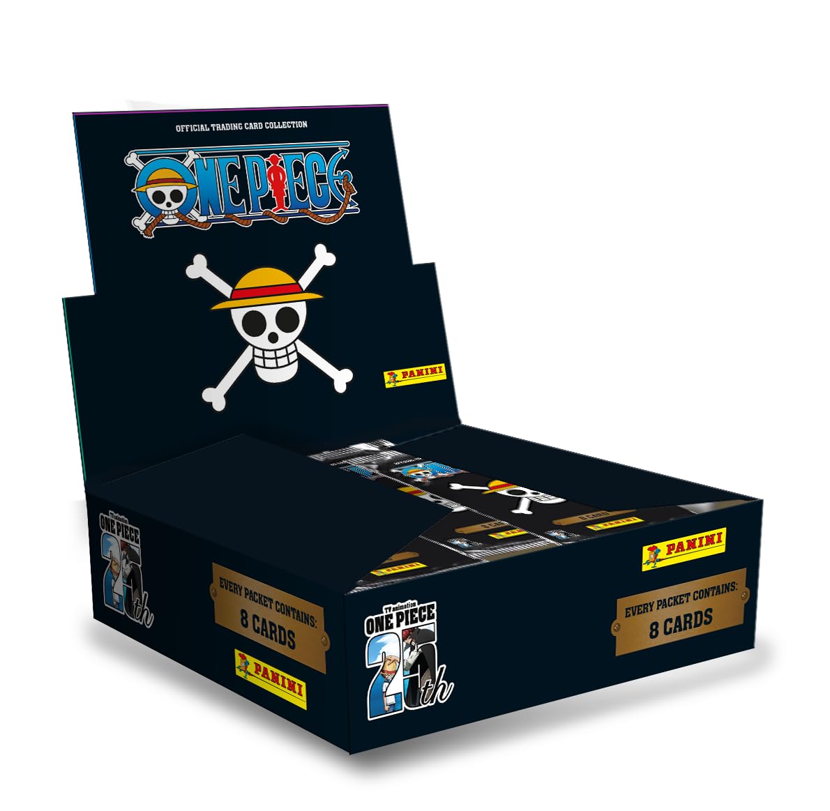 Panini One Piece 25th Anniversary Trading Cards (Box of 18 Flow Packs)