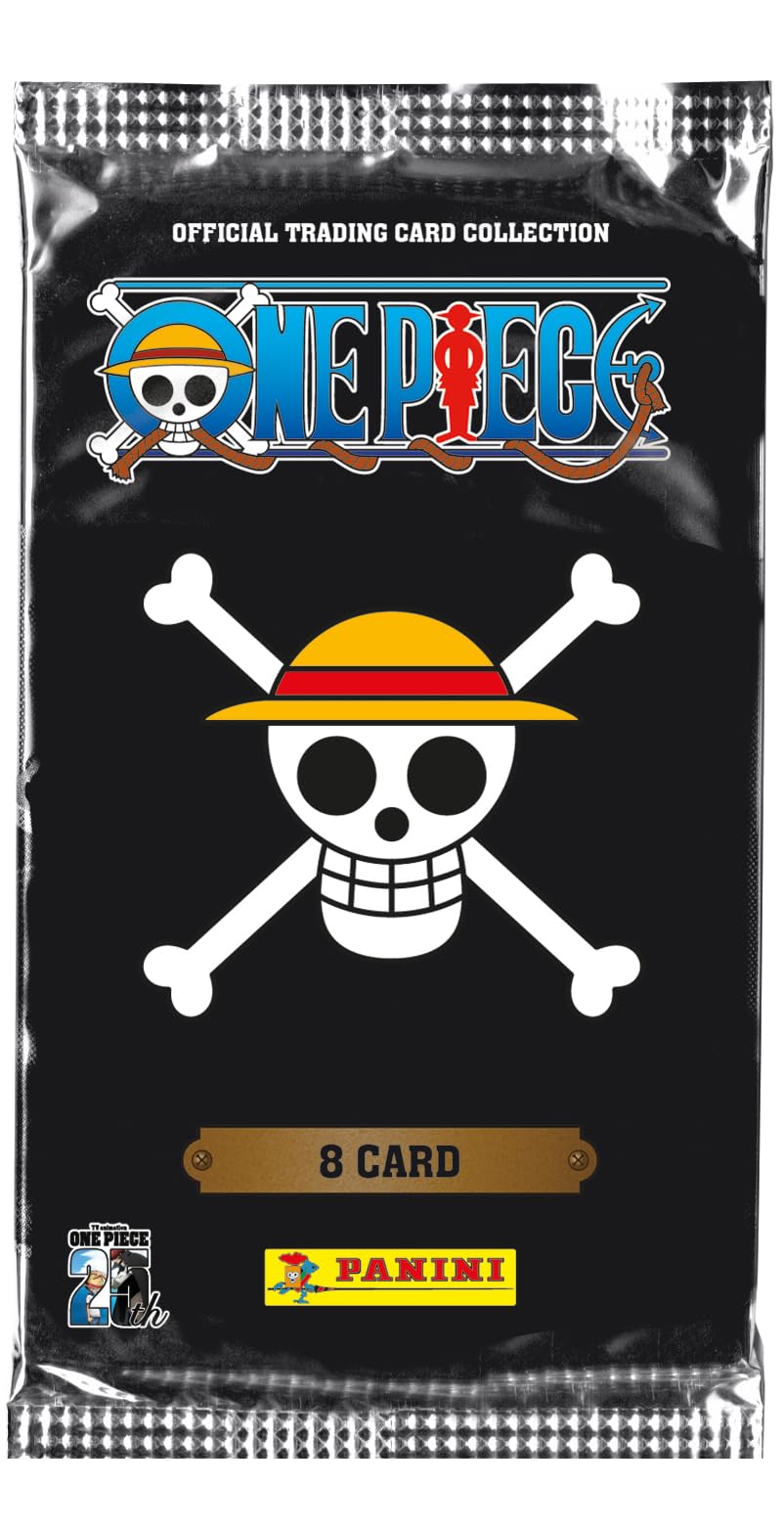 Panini One Piece 25th Anniversary Trading Cards (Box of 18 Flow Packs)