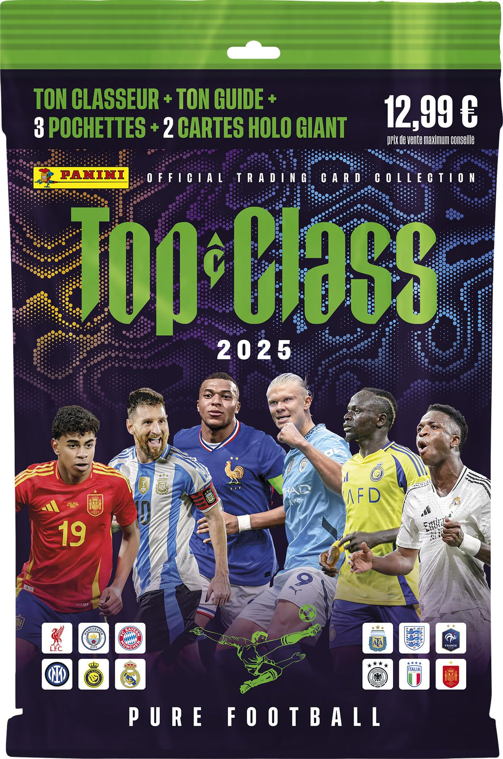 PANINI FIFA Top Class 2025 Trading Cards Starter Pack 1 Binder + 1