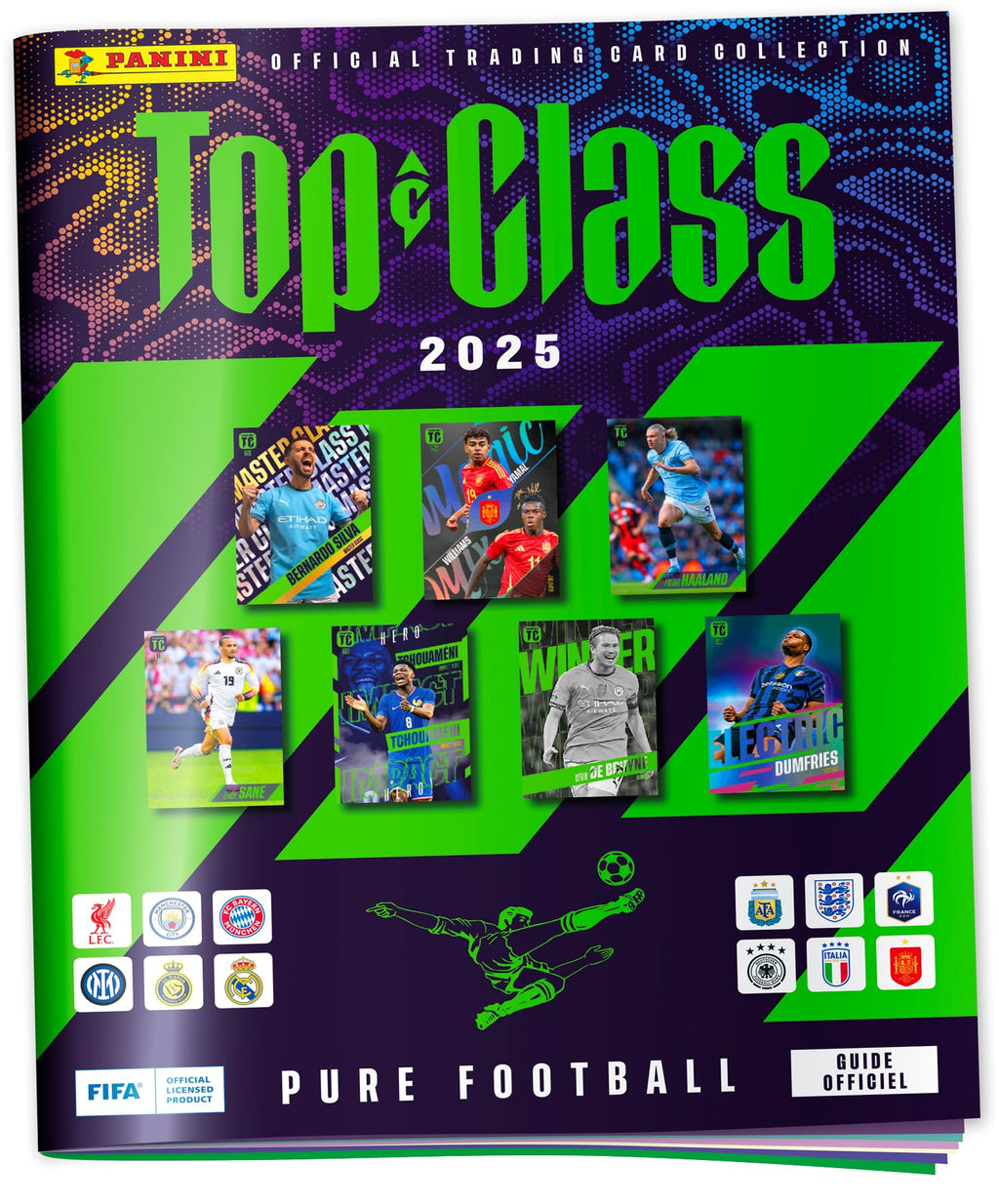 PANINI FIFA Top Class 2025 Trading Cards Starter Pack 1 Binder + 1