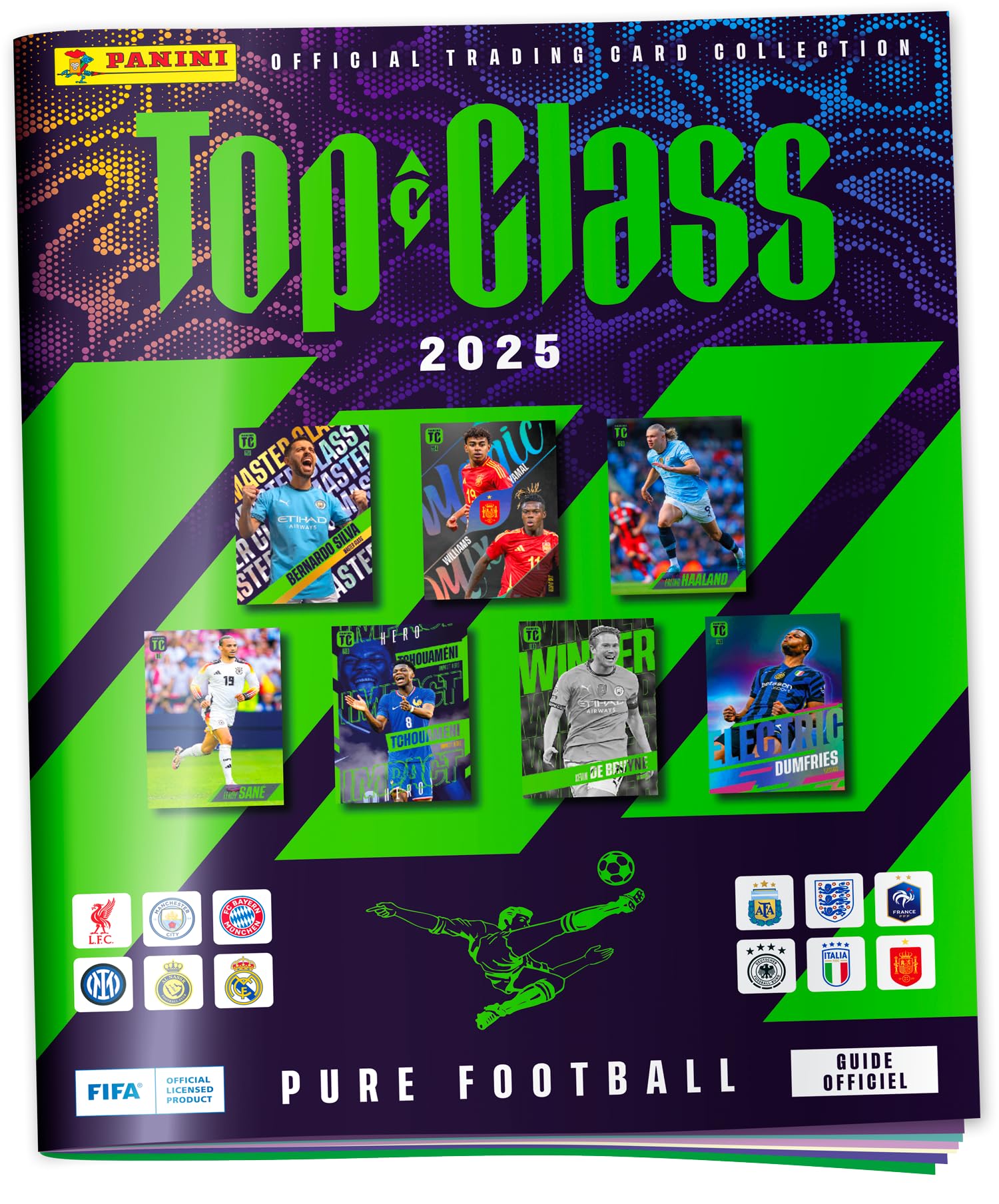 PANINI FIFA Top Class 2025 Trading Cards Starter Pack 1 Binder + 1