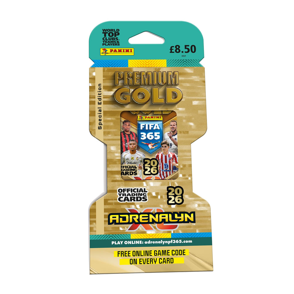 Panini FIFA 365 Adrenalyn XL Trading Cards - Premium Gold Multiset