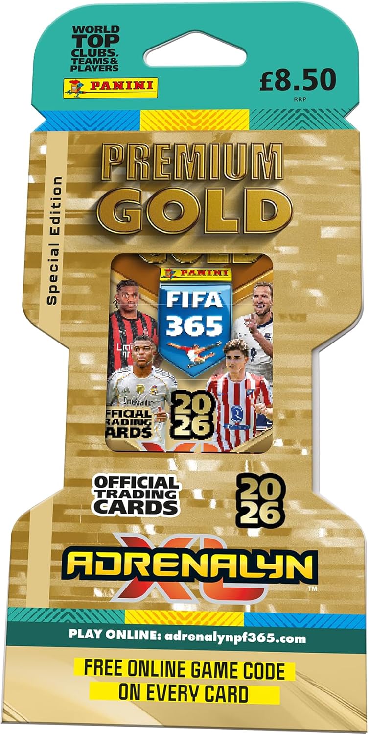 Panini FIFA 365 Adrenalyn XL Trading Cards - Premium Gold Multiset