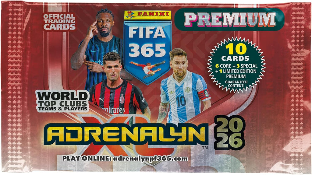 Panini FIFA 365 Adrenalyn XL Trading Cards - Premium Gold Multiset