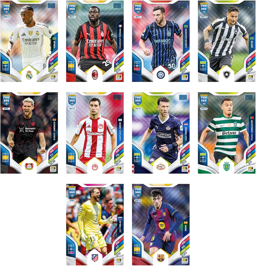 Panini FIFA 365 Adrenalyn XL Trading Cards - Premium Gold Multiset