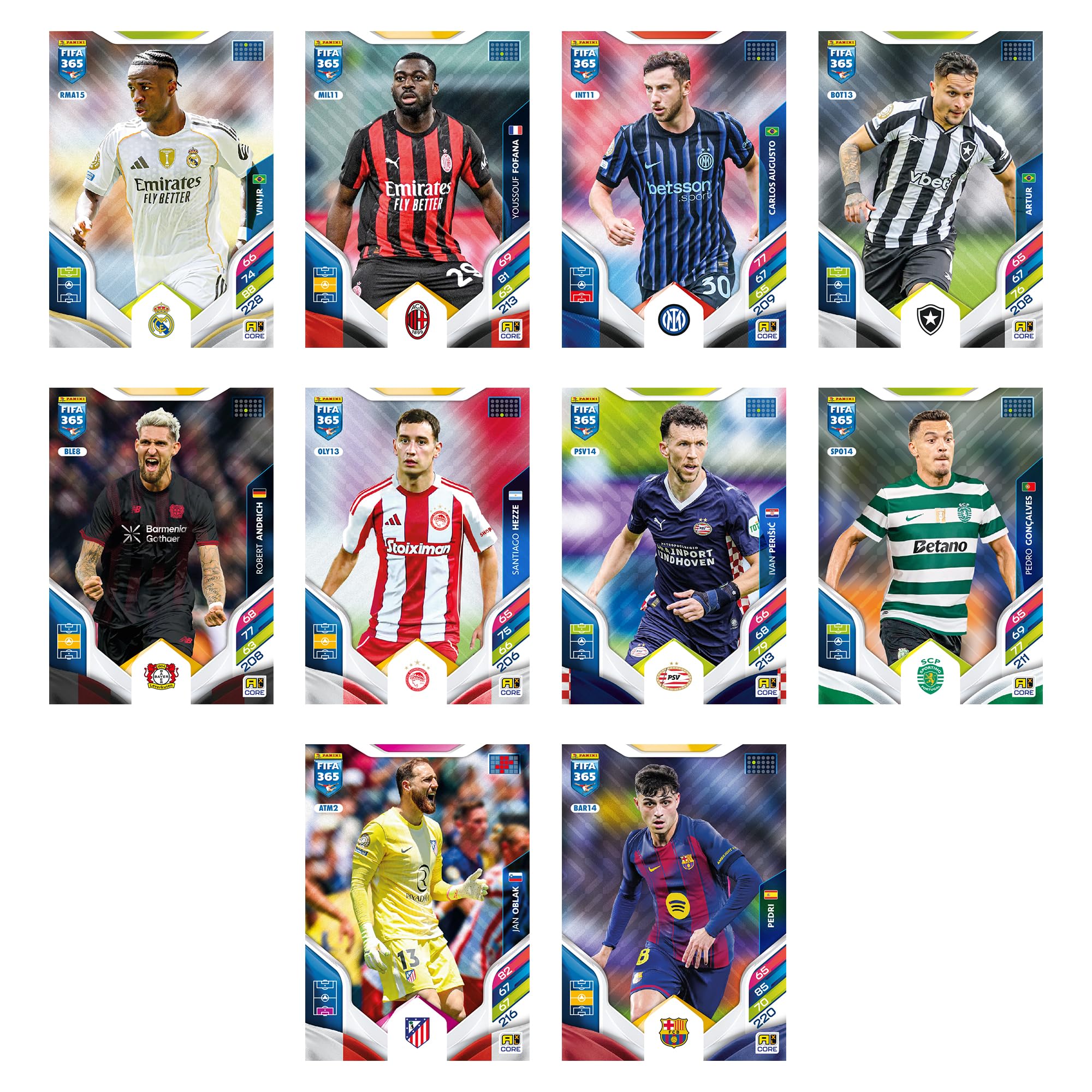 Panini FIFA 365 Adrenalyn XL Trading Cards - Multiset