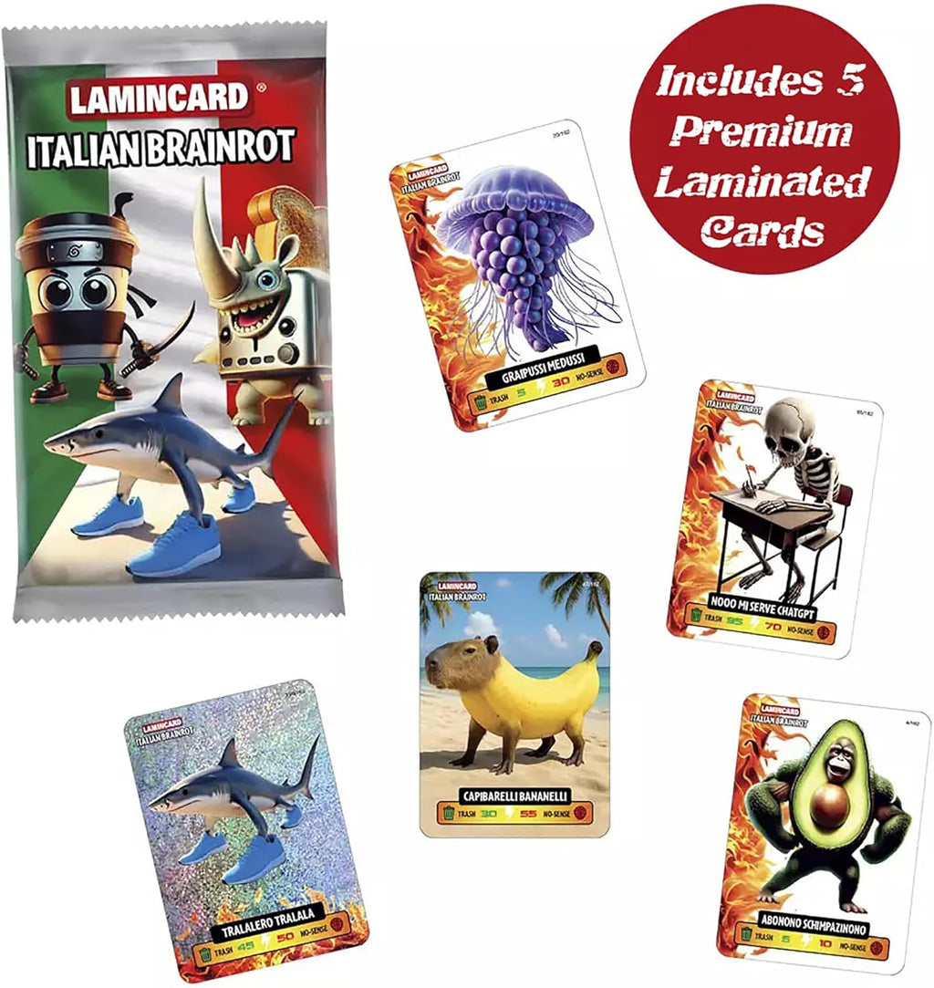 ITALIAN BRAINROT TRADING CARDS
