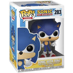 POP Games: Sonic - Sonic with Ring Collectible Toy, Multicolor, One Size Funko