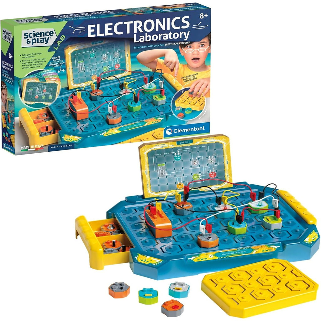 Clementoni Science and Play Electronics Laboratory, Battery Operated