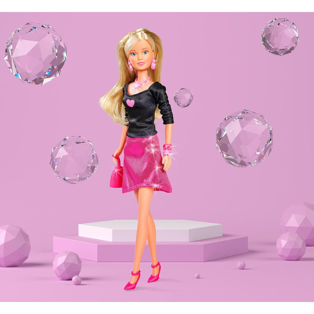 Simba Steffi Love Jewellery Shop Toy Doll in Jewellery Shop with Lots