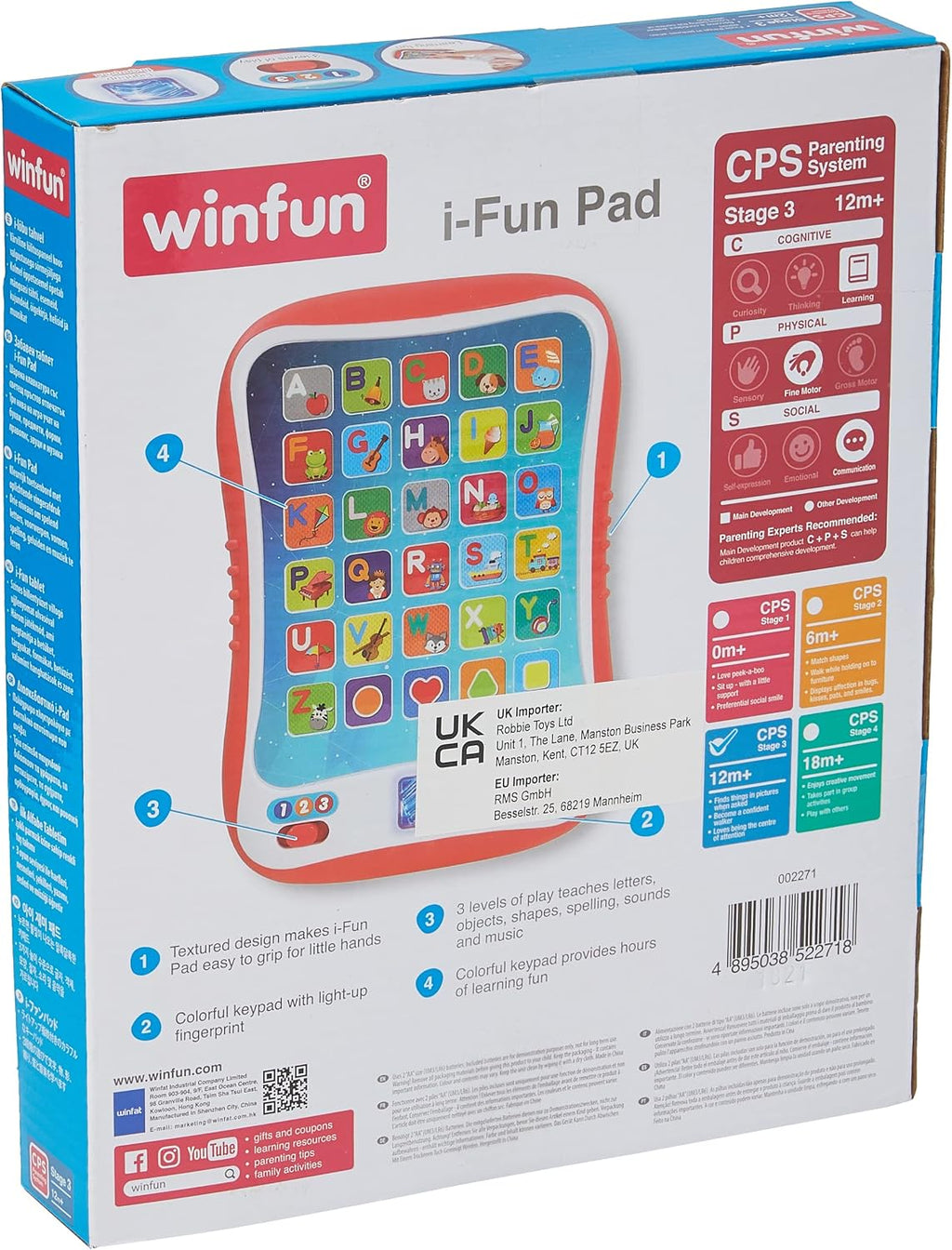 Winfun i-fun pad for children