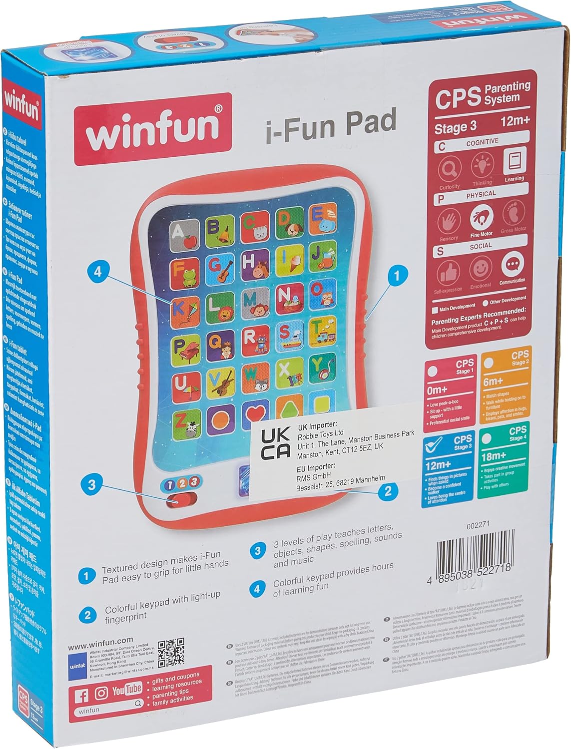 Winfun i-fun pad for children