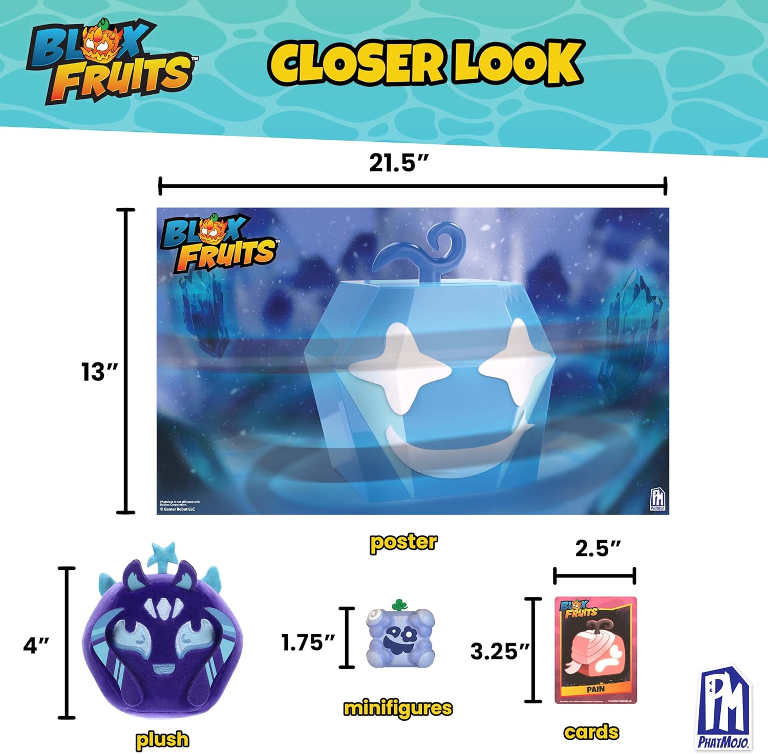PhatMojo Blox Fruits Diamond Collector Bundle