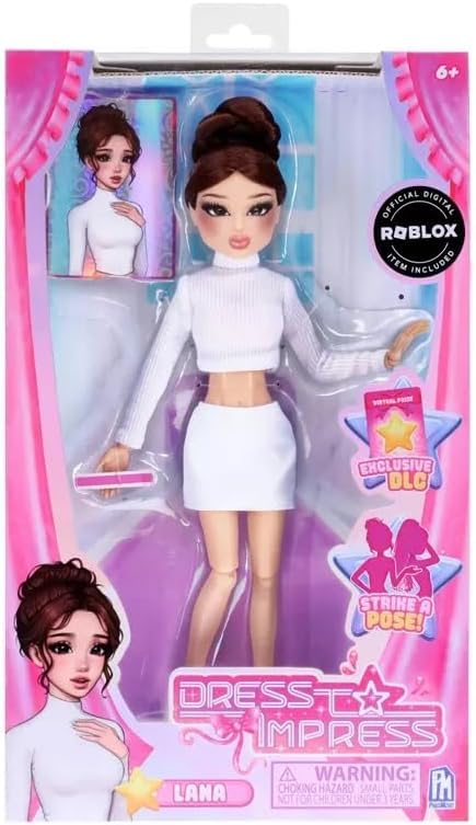 Dress to Impress Fashion Doll Lana Series 1 Include DLC Token