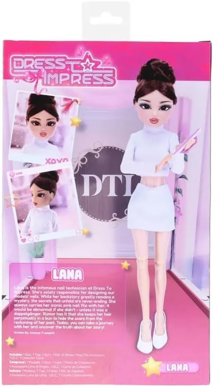 Dress to Impress Fashion Doll Lana Series 1 Include DLC Token