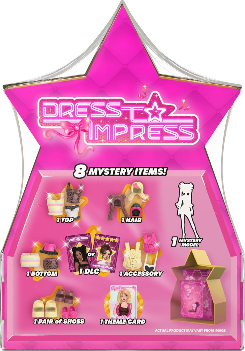 Dress to Impress Mystery Models Dolls - Wave 1, Gold