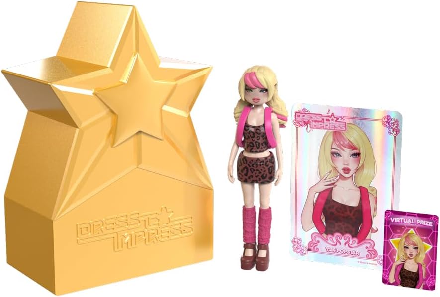 Dress to Impress Mystery Models Dolls - Wave 1, Gold