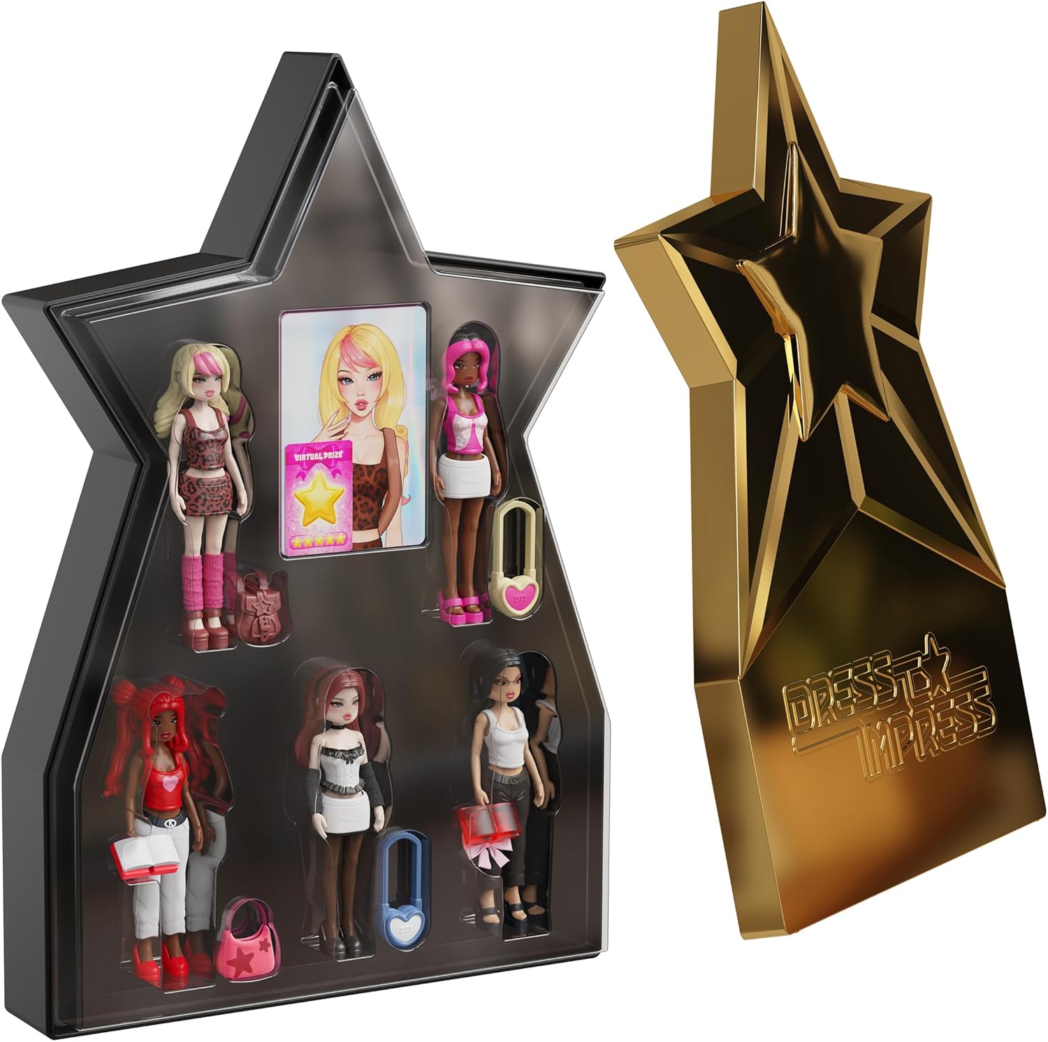 PhatMojo Dress to Impress — Mystery Models — Superstar 5-Pack —Series 1