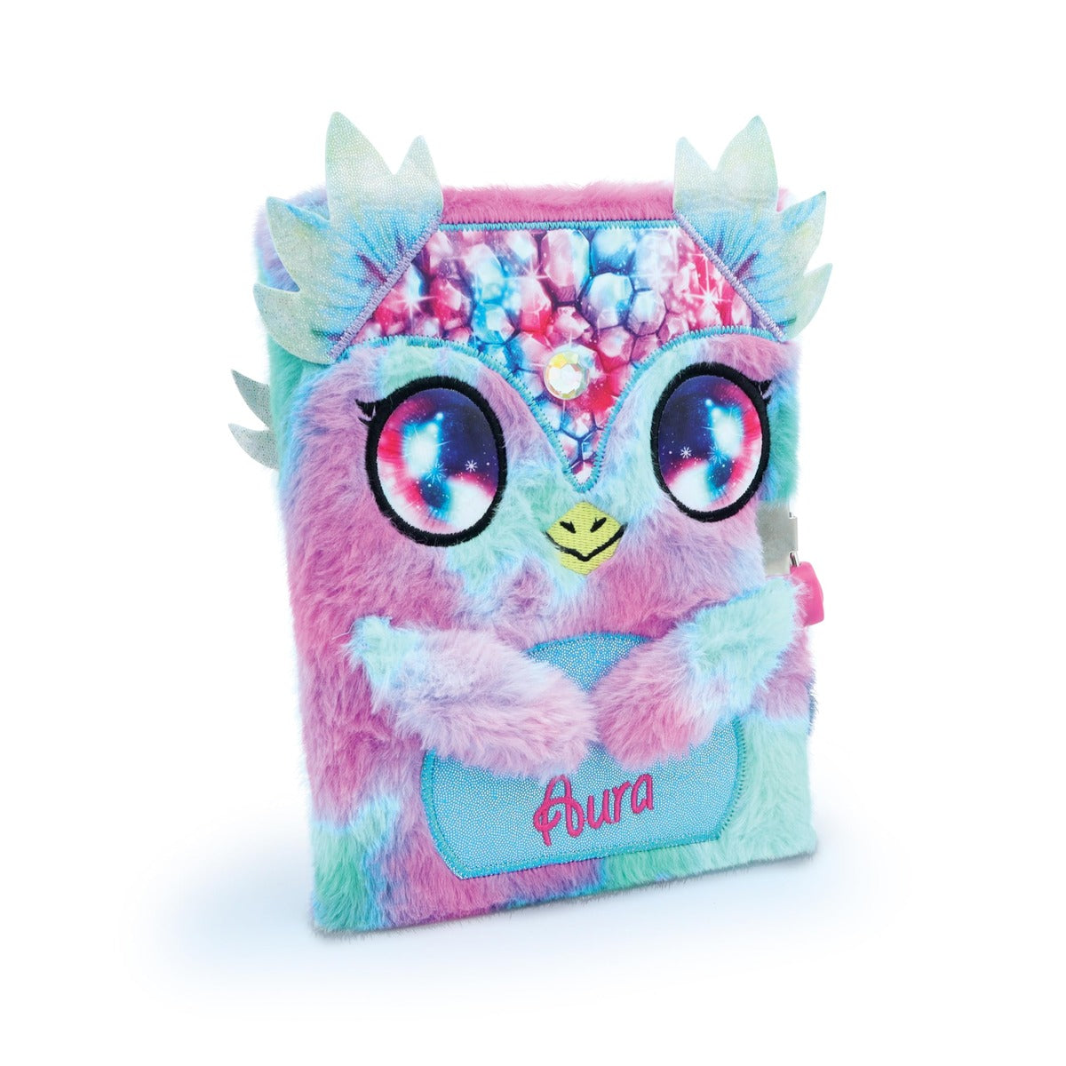 Nebulous Stars - Aura Soft Plush locked Secret Diary! Writing Journal