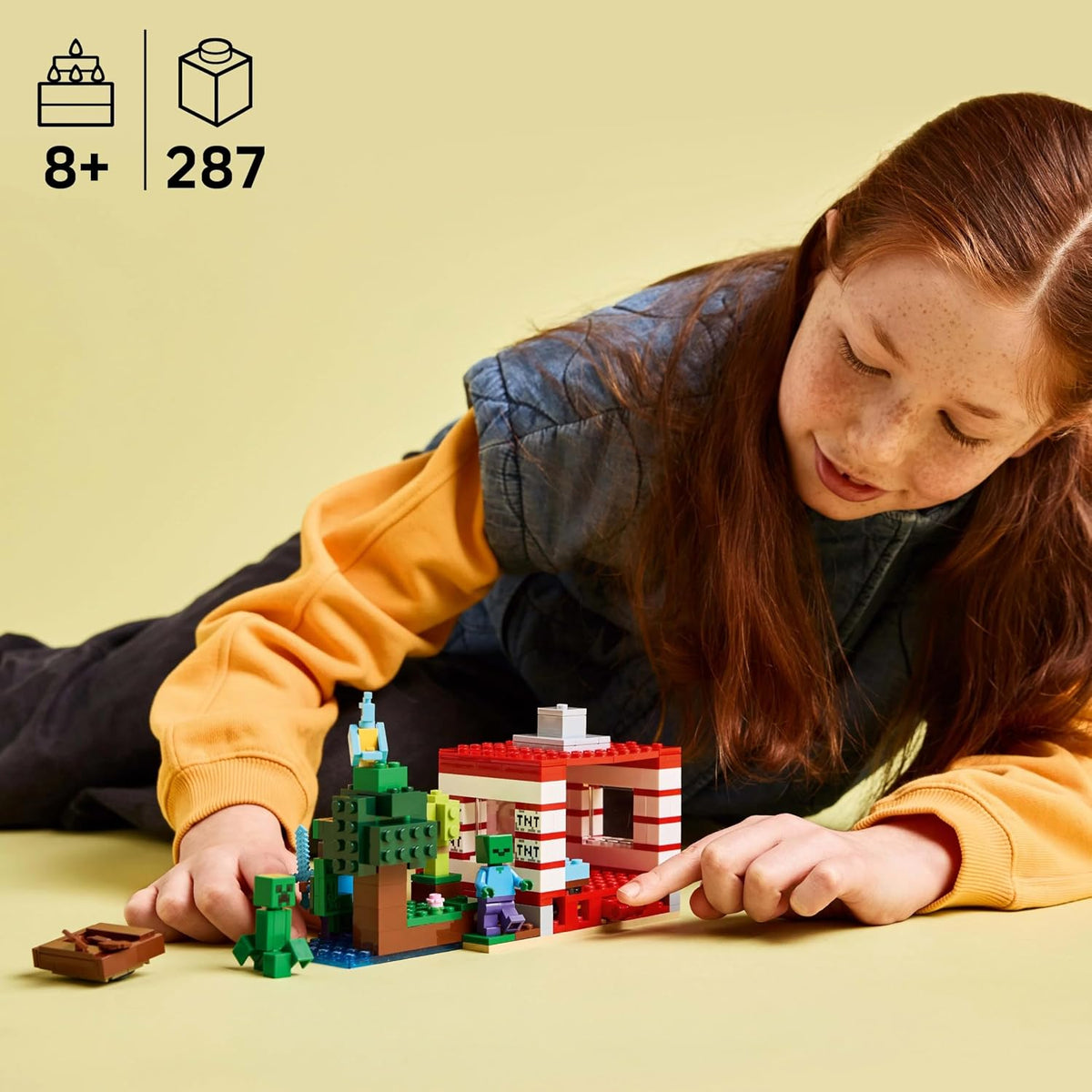 LEGO Minecraft The TNT Jungle House 21275