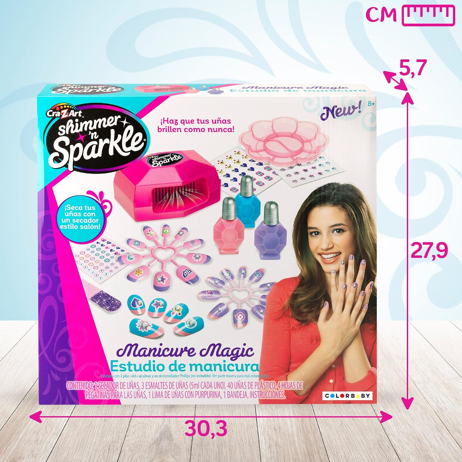 COLORBABY Shimmer N Sparkle Manicure Magic