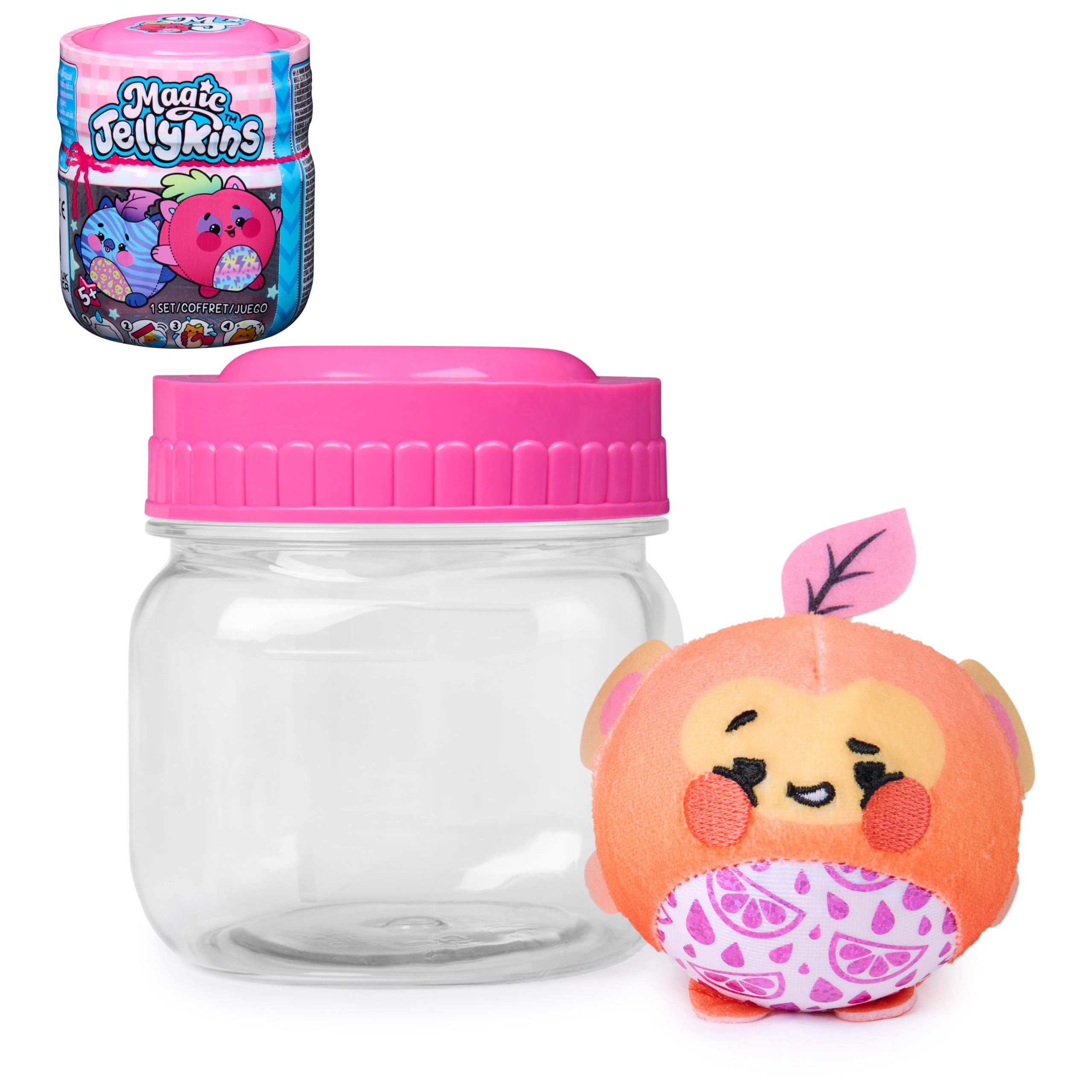 Pack of 1 - Potty with Surprise Plush to Magically Appear with Water - Collectible Plush - Kawaii Sensory Toy - Children's Toy 5+ Years Old - Random Model