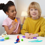 HEY CLAY Birds Set - Colourful Modeling Air Dry Clay for Kids - Air Dry Clay Kit 15 cans