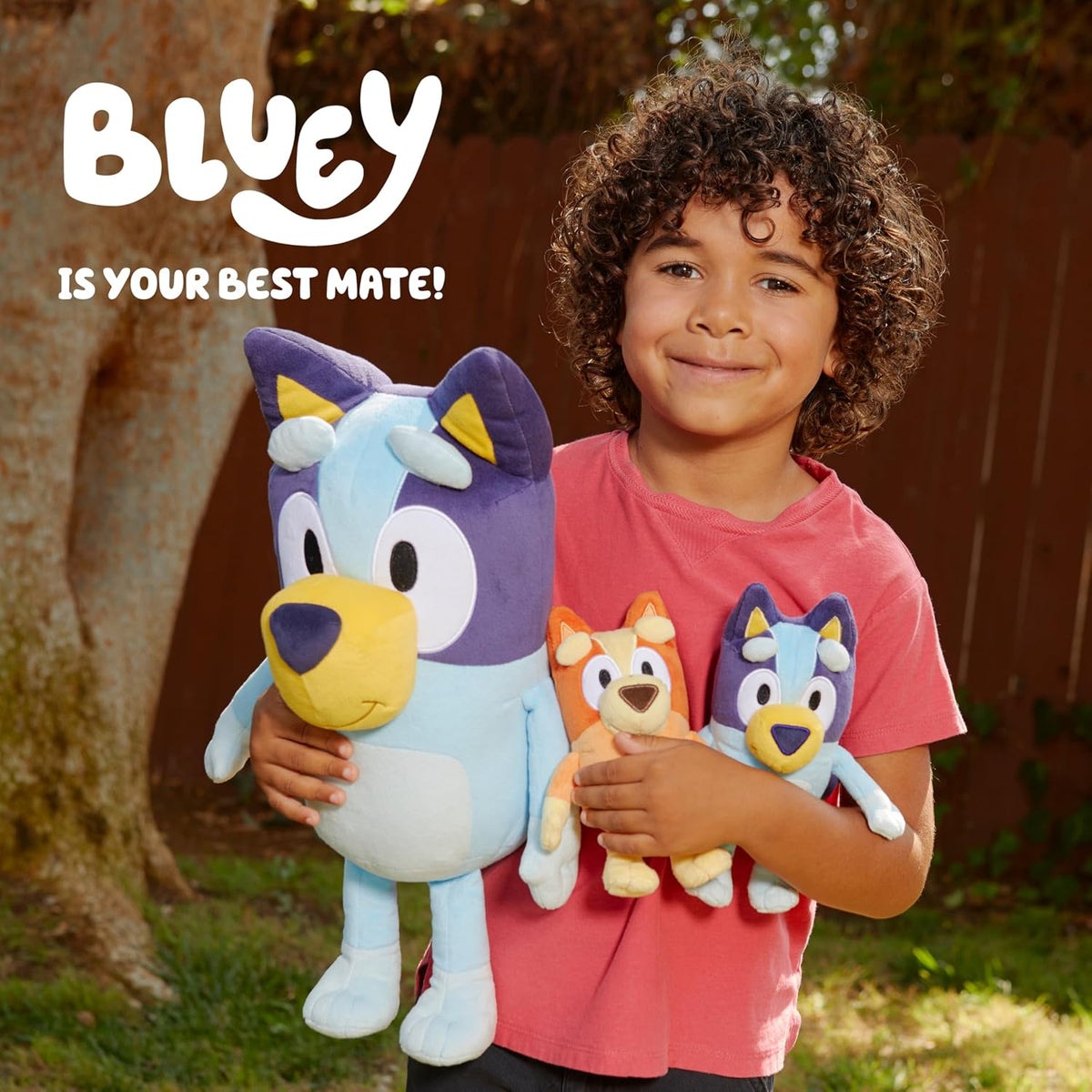 Bluey Best Mate Bluey Large Plush