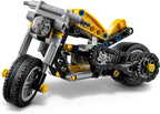 Lego 42225 Technic, Yellow Motorcycle Toy, Birthday Gift, Blocks, Education, Boys, Girls, Children, 7, 8, 9, Elementary