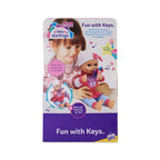 Baby Maziuna - Little Darlings Fun Baby Doll With Keys - Multicolor - 12-Inch