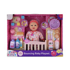 Baby Maziuna - Bouncing Baby Doll Playset - Multicolor - 22 Pcs