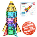 PicassoTiles 30pcs Mini Size Magnetic Tiles Sensory Magnet Toys Diamond