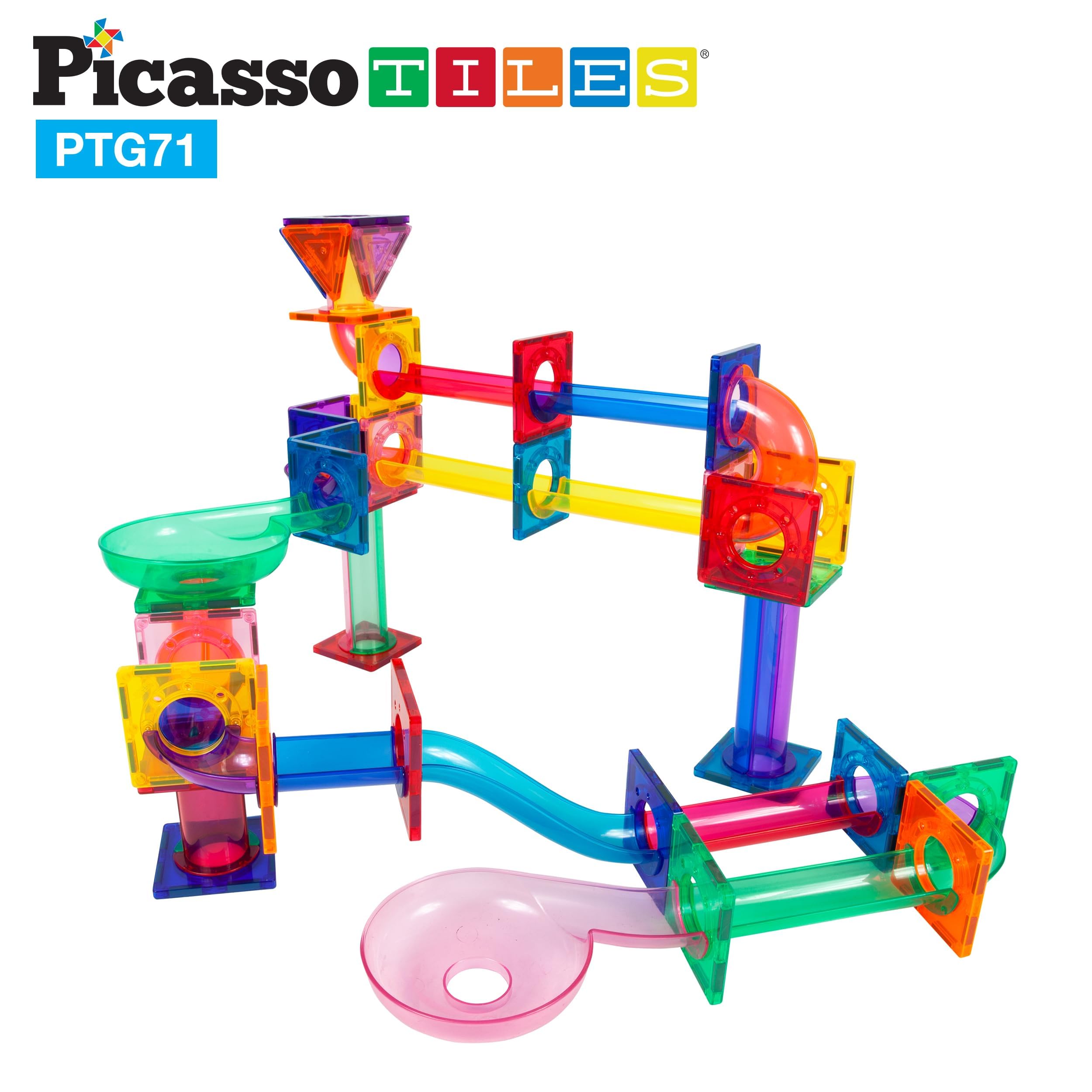 Magnetic Marble Run 71pc